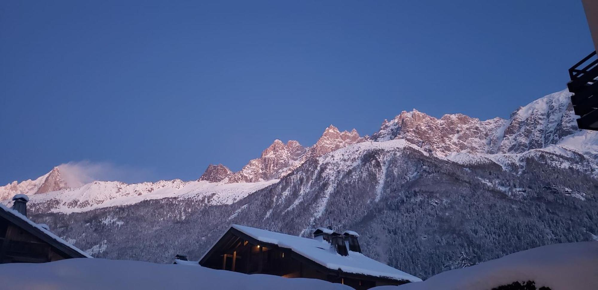 Apartmán Les Capucins - View Off Mont-Blanc Range - 4 Pers Chamonix Exteriér fotografie